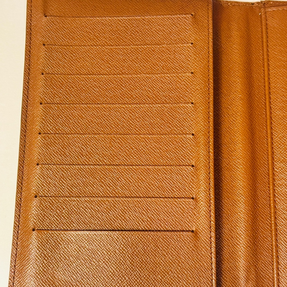 Louis Vuitton Brown and Gold Monogram Wallet - Picture 10 of 15